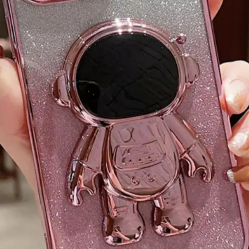 Brand new Apple IPhone 14 Pro Max Astronaut Stand Silicone Phone case